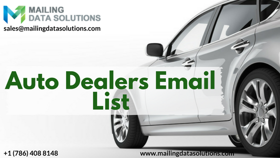 Auto Dealers Email List